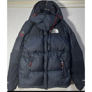 ザノースフェイス(THE NORTH FACE)の【ノースフェイス】ダウンジャケット　700　黒紺色　サミットシリーズ　刺繍KB(ダウンコート)