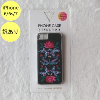 SKINNYDIP - 【訳アリ品】スキニーディップ 刺繍 Folk iPhone6/6s/7ケース A