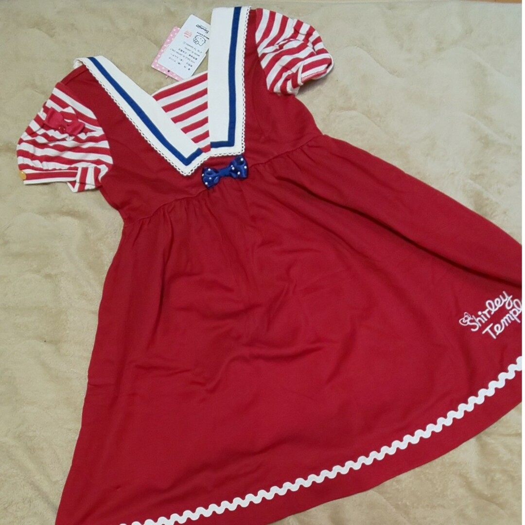 Shirley Temple(シャーリーテンプル)のシャーリーテンプル 130 キティ キッズ/ベビー/マタニティのキッズ服女の子用(90cm~)(ワンピース)の商品写真