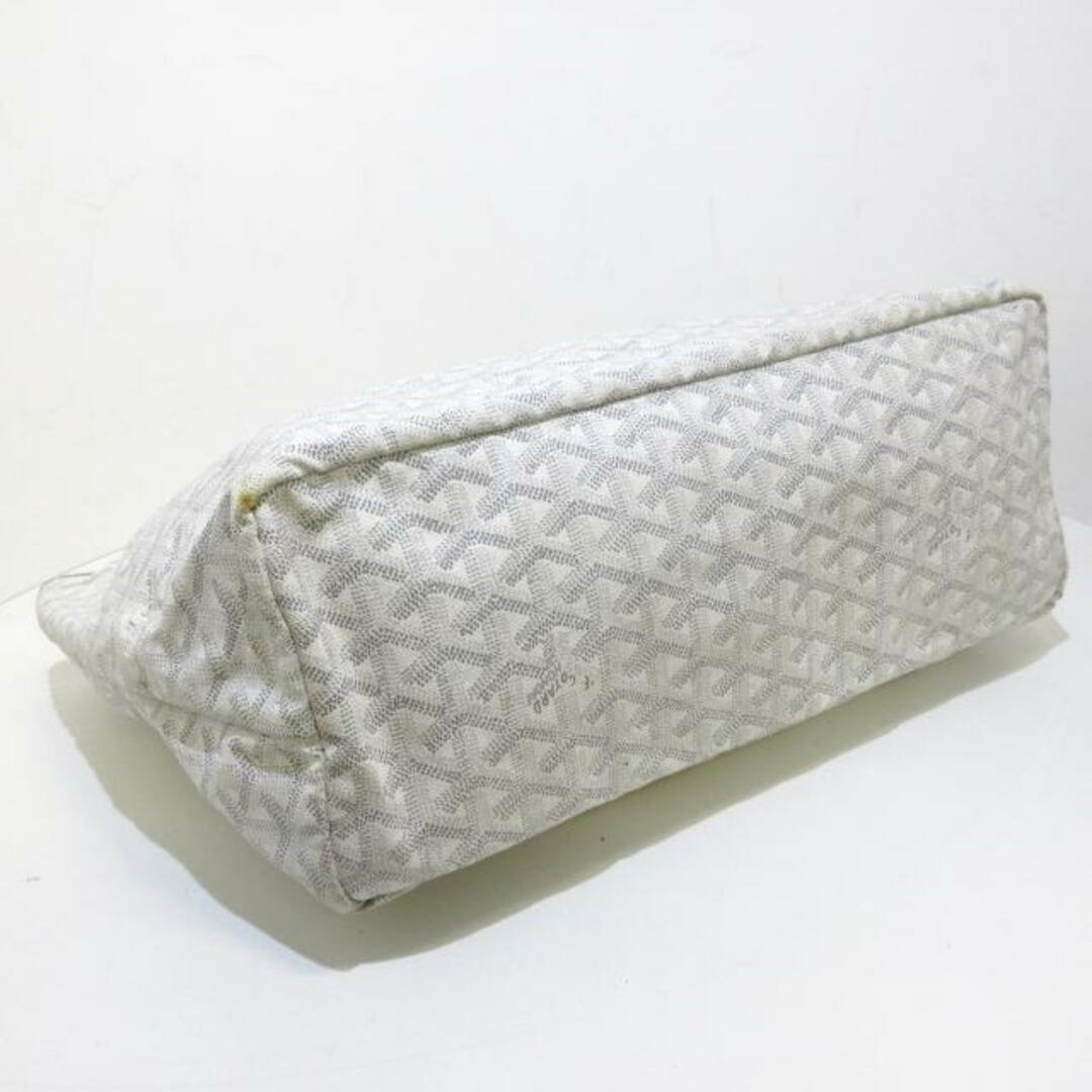 GOYARD(ゴヤール)のGOYARD(ゴヤール) トートバッグ サンルイPM 白 コーティングキャンバス×レザー レディースのバッグ(トートバッグ)の商品写真