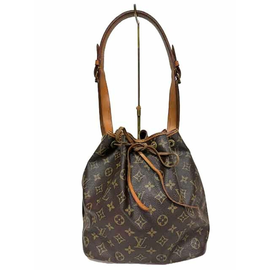 LOUIS VUITTON(ルイヴィトン)の【中古】【難あり】LOUIS VUITTON ルイ・ヴィトン バッグ レディース モノグラム プチノエ ショルダーバッグ M42226 ヴィンテージ レディースのバッグ(メッセンジャーバッグ)の商品写真