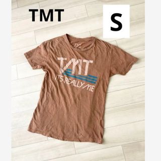 ティーエムティー(TMT)のTMT ブラウンTシャツ　S(Tシャツ/カットソー(半袖/袖なし))