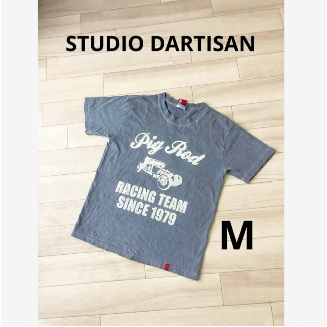 STUDIO D'ARTISAN(ステュディオダルチザン)のダルチザン　M グレー メンズのトップス(Tシャツ/カットソー(半袖/袖なし))の商品写真