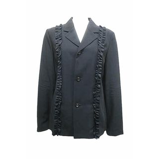 COMME des GARCONS - 【中古】COMME des GARCONS コムデギャルソン ジャケット レディース　フリル サマーウール 日本製