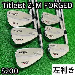 タイトリスト(Titleist)の6676 Titleist Z・M FORGED タイトリスト レフティ 左利き(クラブ)