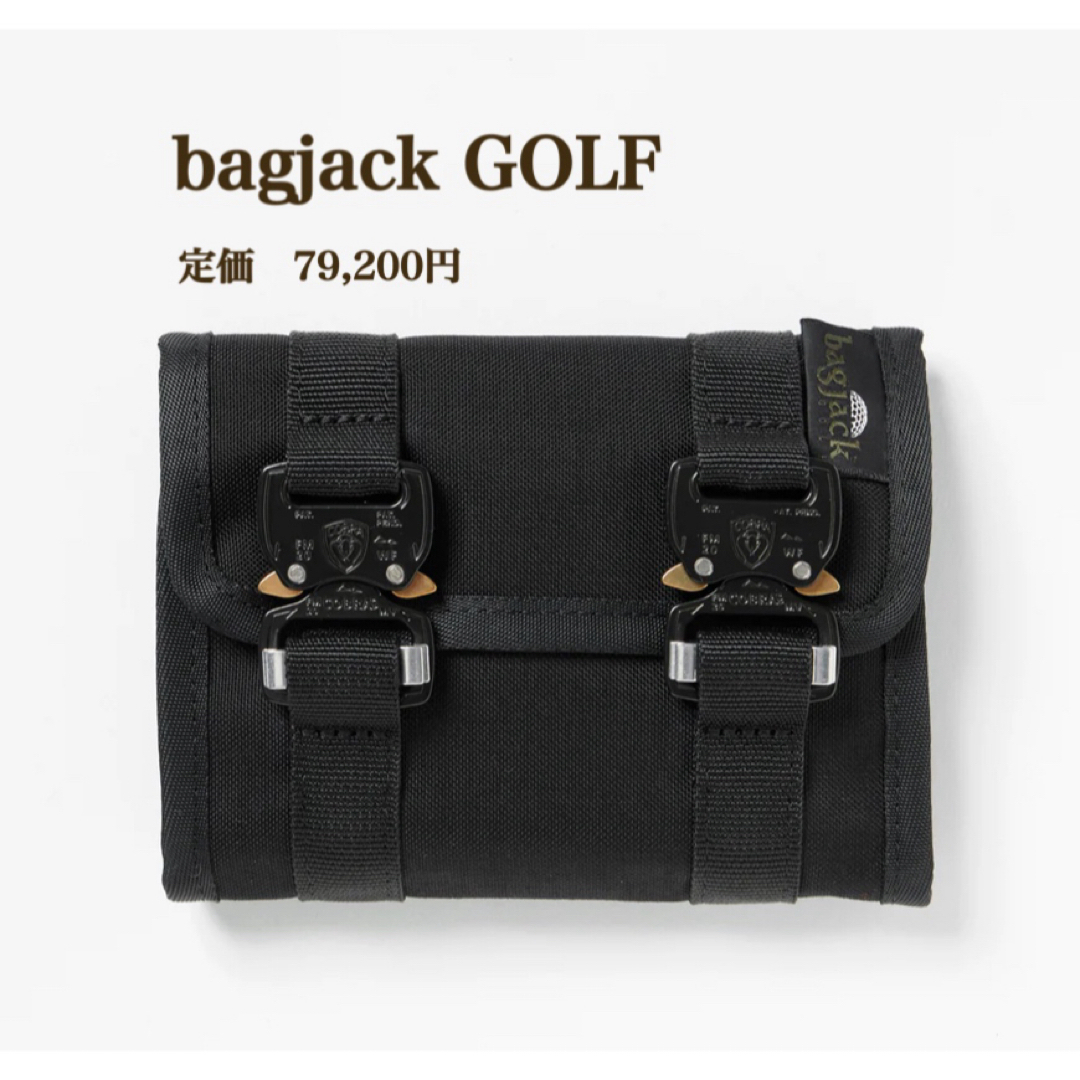 BAGJACK(バッグジャック)の新品bagjack GOLFバッグジャックゴルフ　トートバッグ　コルデュラ メンズのファッション小物(折り財布)の商品写真