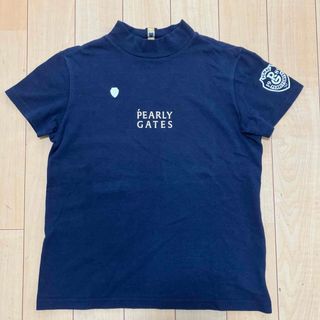 PEARLY GATESパーリーゲイツ　半袖カットソー　レディース　黒　サイズ1