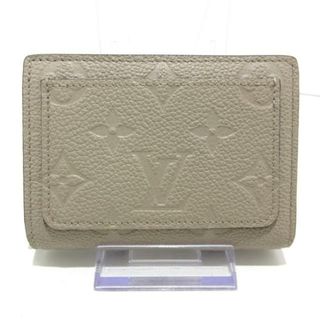 ルイヴィトン(LOUIS VUITTON)のLOUIS VUITTON(ルイヴィトン) 2つ折り財布 モノグラム・アンプラント ポルトフォイユクレア M80152 トゥルトレール モノグラム･アンプラント レザー（皮革の種類：牛革）(財布)