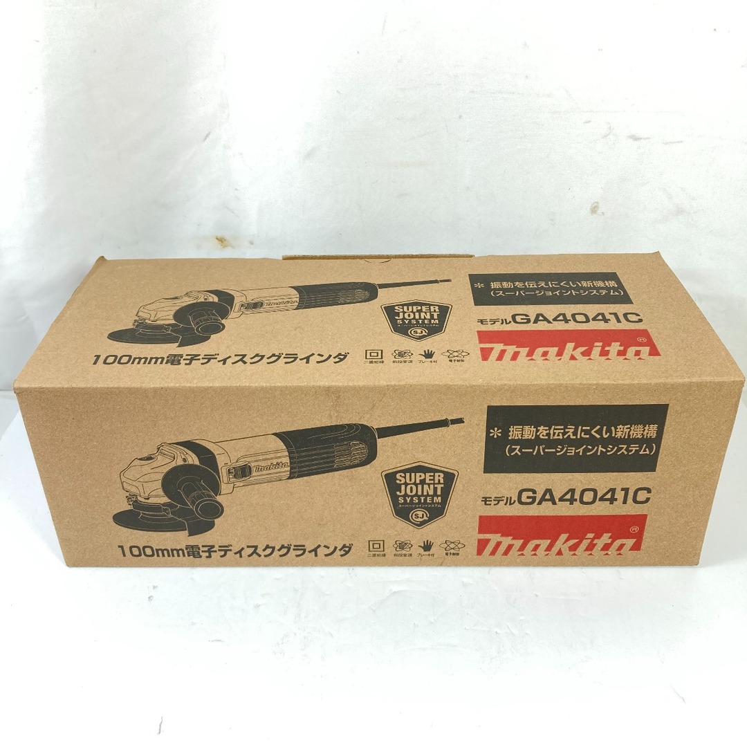 Makita(マキタ)の＊＊MAKITA マキタ 100mm 電子ディスクグラインダ コード式  GA4041C ブルー インテリア/住まい/日用品のインテリア/住まい/日用品 その他(その他)の商品写真