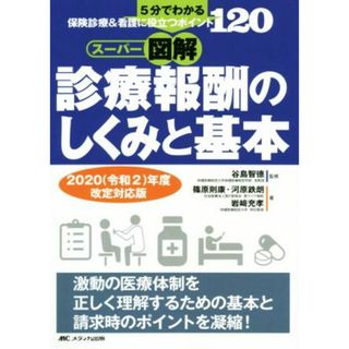 スーパー図解・診療報酬のしくみと基本　２０２０（令和２）年度改定対応版 ５分でわかる、保険診療＆看護に役立つポイント１２０／篠原則康(著者),河原鉄朗(著者),岩﨑充孝(著者),谷島智徳(監修)(健康/医学)