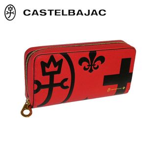 カステルバジャック(CASTELBAJAC)のカステルバジャック ネゼル 長財布 081603 レッド(長財布)