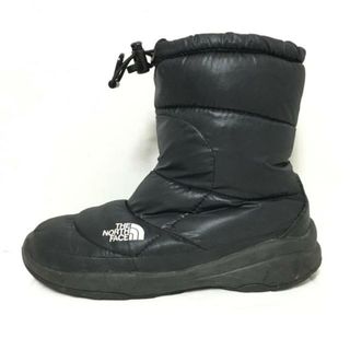 THE NORTH FACE(ノースフェイス) ショートブーツ レディース ヌプシ ブーティー V NF51483 黒 ナイロン