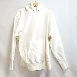 エイトン(ATON)のATON(エイトン) パーカー サイズ4 XL レディース - 白 長袖/プルオーバー(パーカー)