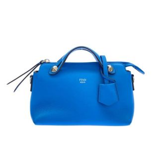 フェンディ(FENDI)のFENDI(フェンディ) ハンドバッグ美品  ミニバイザウェイ 8BL135-1D5 ブルー レザー(ハンドバッグ)