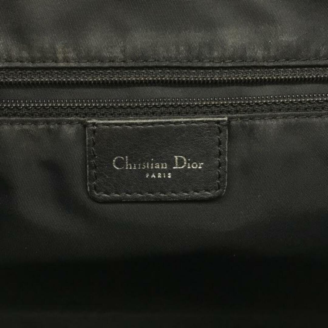 Christian Dior(クリスチャンディオール)のDIOR/ChristianDior(ディオール/クリスチャンディオール) ショルダーバッグ ロゴグラム ダークブラウン×黒×ベージュ 斜めがけ ジャガード×ナイロン レディースのバッグ(ショルダーバッグ)の商品写真