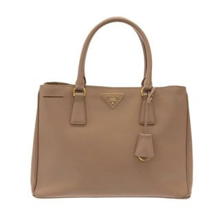 プラダ(PRADA)のPRADA(プラダ) トートバッグ ガレリアミディアムバッグ BN1874 ピンクベージュ サフィアーノレザー(トートバッグ)