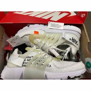 ナイキ(NIKE)のNIKE OFF WHITE THE 10 AIR PRESTO US8 美品(スニーカー)