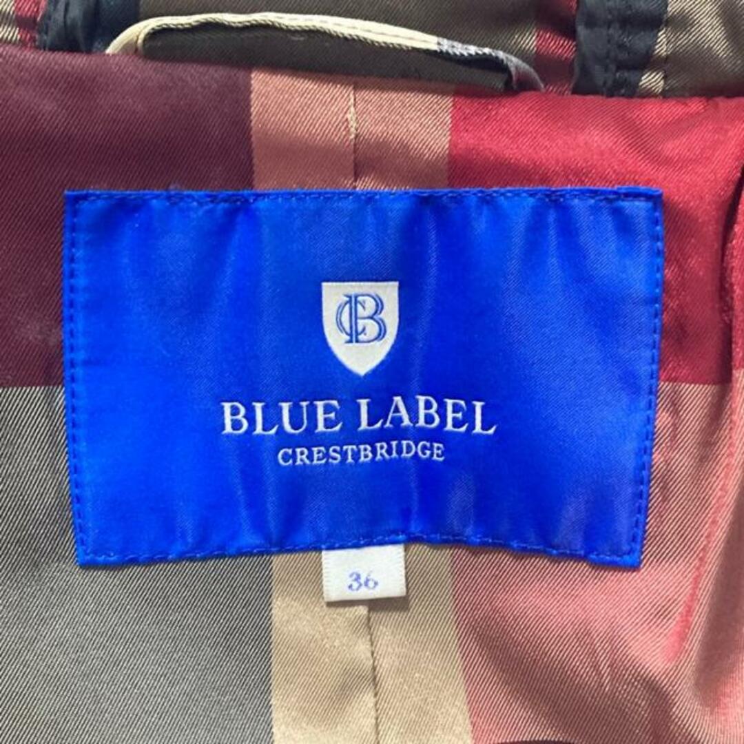 BLUE LABEL CRESTBRIDGE(ブルーレーベルクレストブリッジ)のBLUE LABEL CRESTBRIDGE(ブルーレーベルクレストブリッジ) ジャケット サイズ36 S レディース 黒 レディースのジャケット/アウター(その他)の商品写真