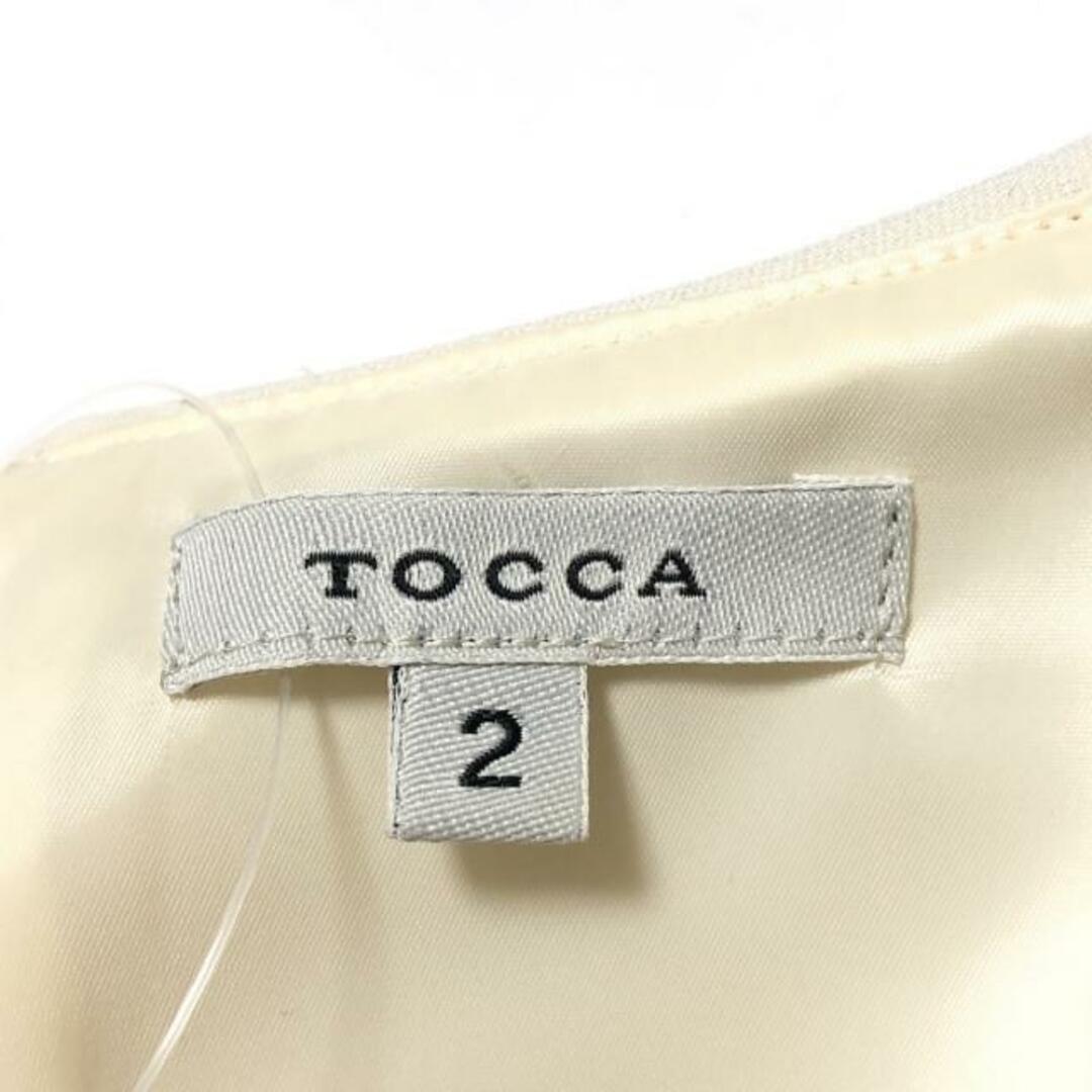 TOCCA(トッカ)のTOCCA(トッカ) ワンピース サイズ2 S レディース アイボリー×黒 レディースのワンピース(その他)の商品写真