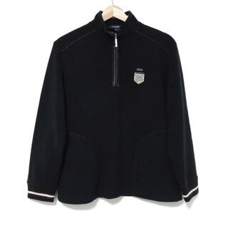 Burberry LONDON(バーバリーロンドン) 長袖カットソー サイズ150A メンズ 黒×ベージュ(Tシャツ/カットソー(七分/長袖))