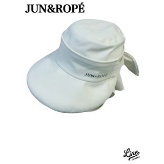 JUN&ROPE ジュンアンドロペ　キャップ　サンバイザー　2way 日除け