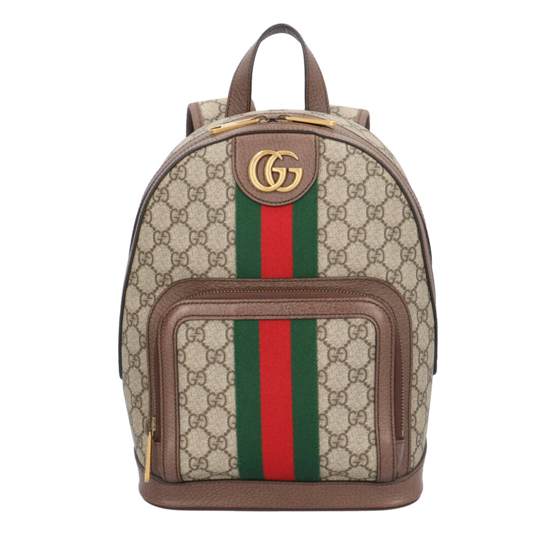 Gucci(グッチ)のグッチ GGスモール オフィディア リュック・デイパック GGスプリームキャンバス 547965 493075 レディース GUCCI  中古 レディースのバッグ(リュック/バックパック)の商品写真