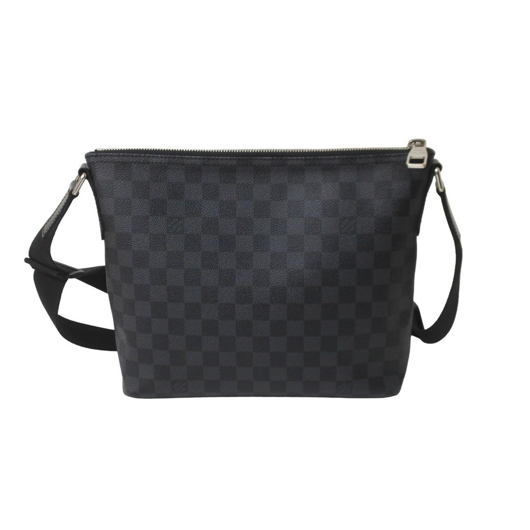 LOUIS VUITTON(ルイヴィトン)の極美品 LOUIS VUITTON ルイヴィトン ショルダーバッグ ダミエ グラフィット ミックPM N41211 ブラック 中古 62683 レディースのバッグ(ショルダーバッグ)の商品写真