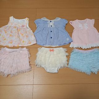 キッズズー(kid’s zoo)のベビー服70cm　まとめ売り(シャツ/カットソー)