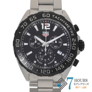 タグホイヤー(TAG Heuer)の【117738】TAG HEUER タグホイヤー  CAZ1010 フォーミュラ 1 クロノグラフ ブラックダイヤル SS クオーツ ギャランティーカード 純正ボックス 腕時計 時計 WATCH メンズ 男性 男 紳士【中古】(腕時計(アナログ))