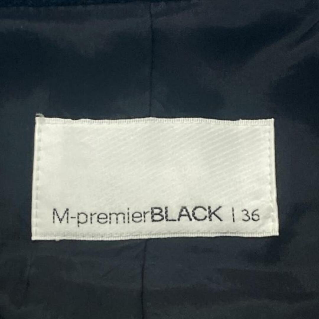 M-premierBLACK(エムプルミエブラック) スカートスーツ レディース 黒 ひざ丈 レディースのフォーマル/ドレス(スーツ)の商品写真