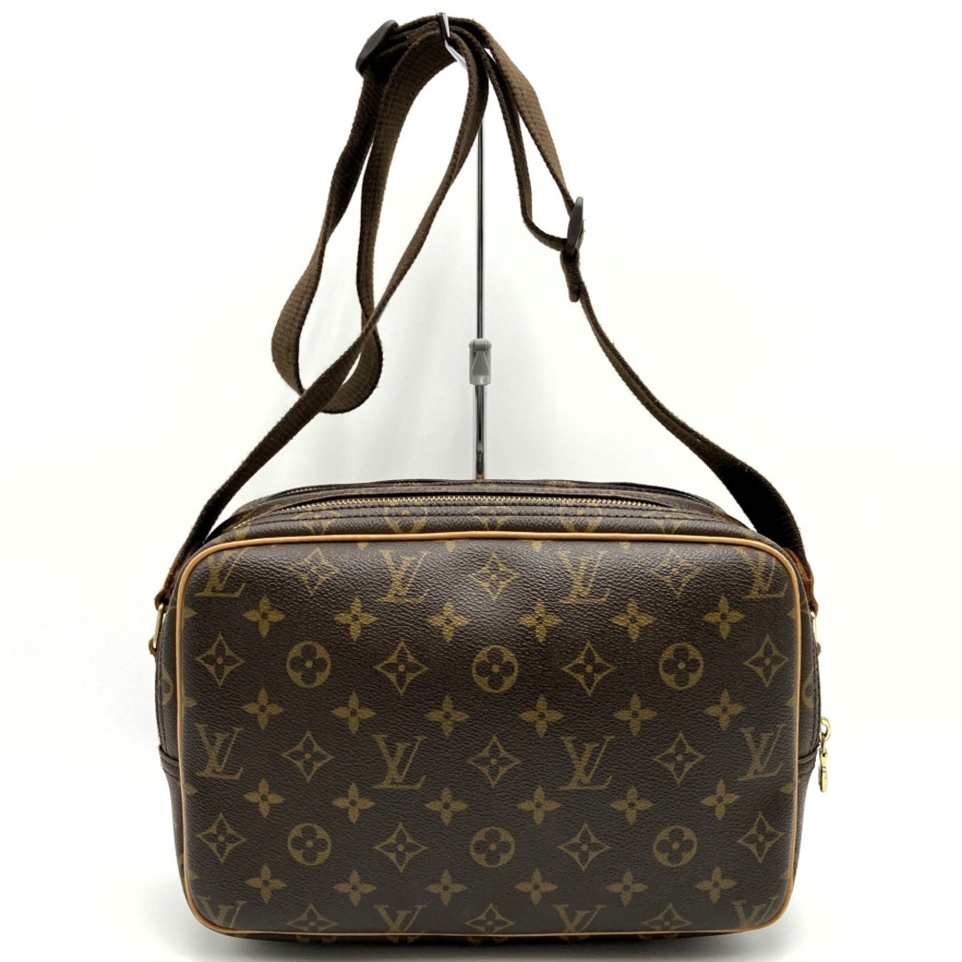 LOUIS VUITTON(ルイヴィトン)のLOUIS VUITTON ルイ・ヴィトン  リポーターPM M45254 ショルダーバッグ ブラウン PVC モノグラムキャンバス レディース 【中古】 レディースのバッグ(ショルダーバッグ)の商品写真