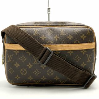 ルイヴィトン(LOUIS VUITTON)のLOUIS VUITTON ルイ・ヴィトン  リポーターPM M45254 ショルダーバッグ ブラウン PVC モノグラムキャンバス レディース 【中古】(ショルダーバッグ)