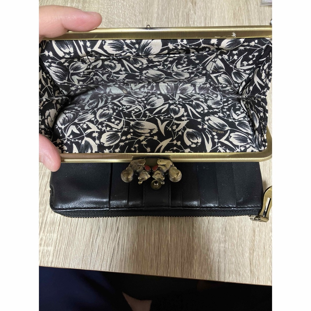 ANNA SUI(アナスイ)のANNA SUI アナスイ　キッシング　外口金ファスナー長財布 新品 レディースのファッション小物(財布)の商品写真