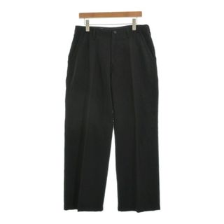 ユナイテッドアローズアンドサンズ(UNITED ARROWS & SONS)のUNITED ARROWS&SONS スラックス L 黒 【古着】【中古】(スラックス)