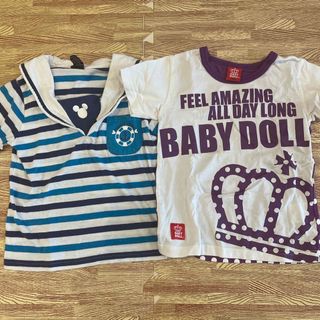 ベビードール(BABYDOLL)のベビードール120センチセット(Tシャツ/カットソー)