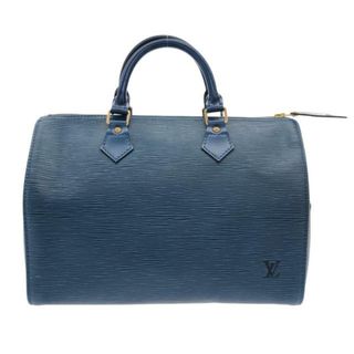 ルイヴィトン(LOUIS VUITTON)のLOUIS VUITTON(ルイヴィトン) ハンドバッグ エピ スピーディ30 M43005 トレドブルー レザー（LVロゴの刻印入り）(ハンドバッグ)