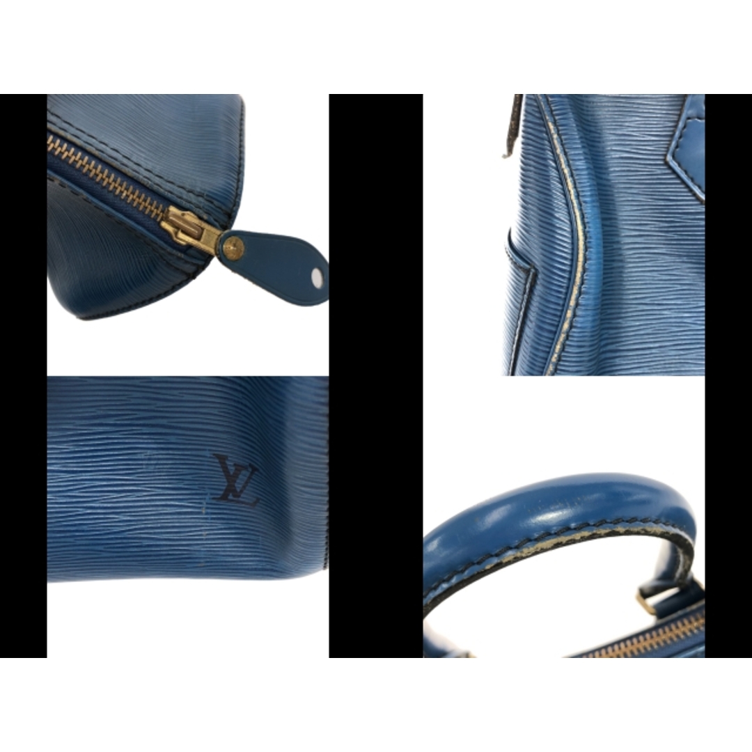 LOUIS VUITTON(ルイヴィトン)のLOUIS VUITTON(ルイヴィトン) ハンドバッグ エピ スピーディ25 M43015 トレドブルー レザー（LVロゴの刻印入り） レディースのバッグ(ハンドバッグ)の商品写真