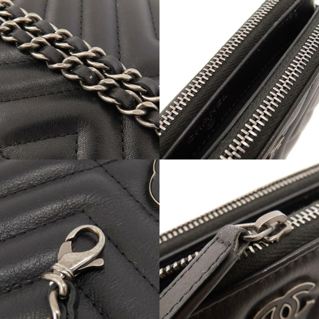 CHANEL(シャネル)のCHANEL チェーンショルダー ココマーク シルバー金具 ショルダーバッグ カーフ レディース レディースのバッグ(ショルダーバッグ)の商品写真