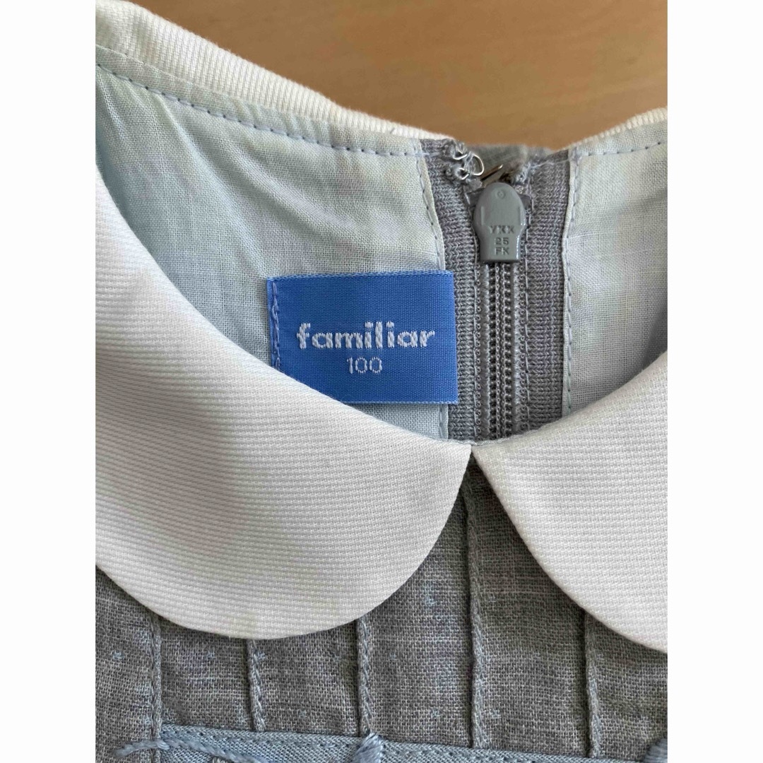 familiar(ファミリア)のfamiliar ワンピース　100 キッズ/ベビー/マタニティのキッズ服女の子用(90cm~)(ワンピース)の商品写真