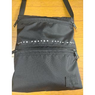 ポーター(PORTER)のPORTERショルダーバック　黒　美品(ショルダーバッグ)