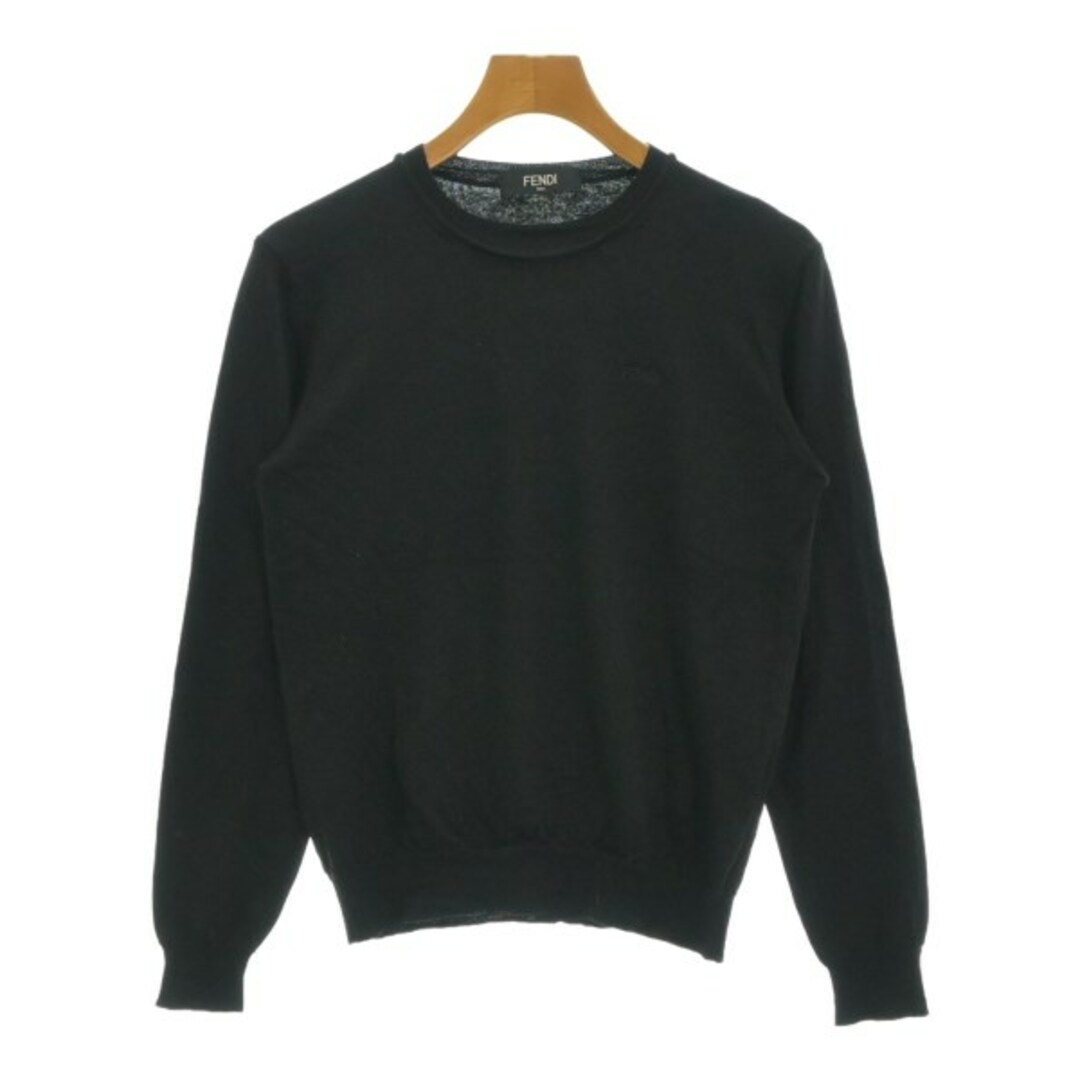 FENDI フェンディ ニット・セーター 46(M位) 黒 【古着】 FENDI フェンディ ニット・セーター 46(M位) 黒 【古着】