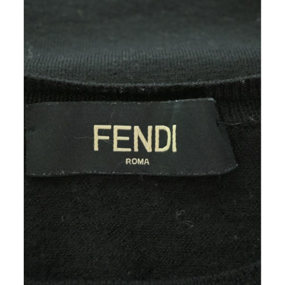 FENDI フェンディ ニット・セーター 46(M位) 黒 【古着】 FENDI フェンディ ニット・セーター 46(M位) 黒 【古着】
