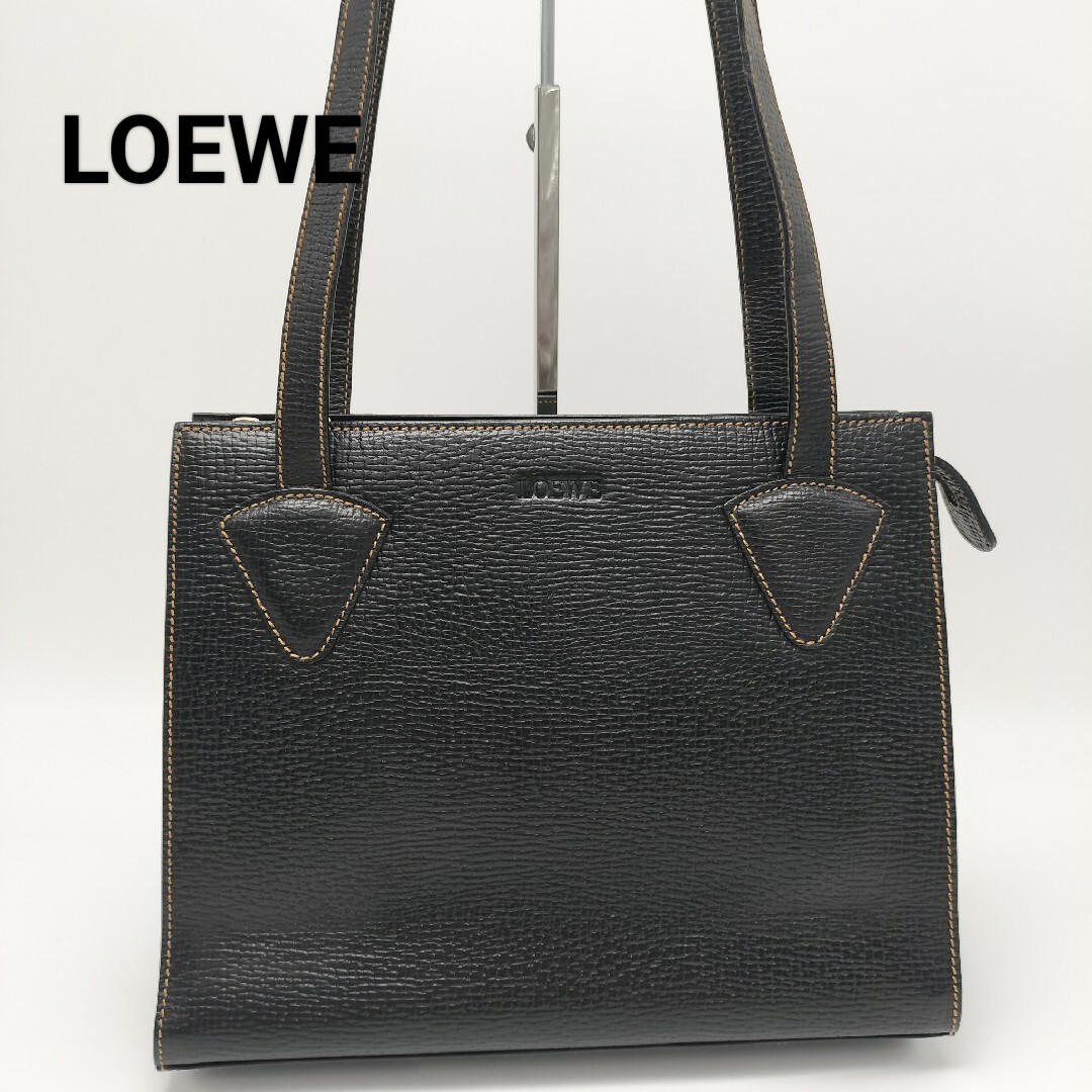 LOEWE(ロエベ)の未使用に近い✨ロエベ　トートバッグ　ブラック　黒 レディースのバッグ(トートバッグ)の商品写真