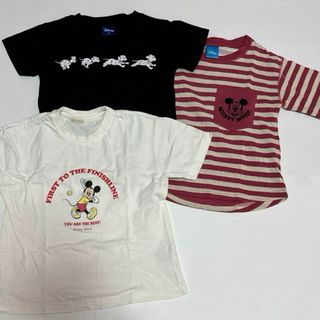 シマムラ(しまむら)のディズニー半袖Tシャツ　3枚セット(Tシャツ/カットソー)