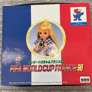 タカラトミー(Takara Tomy)の【未開封・レア】リカちゃん　サッカーリカちゃん　フランス98(ぬいぐるみ/人形)