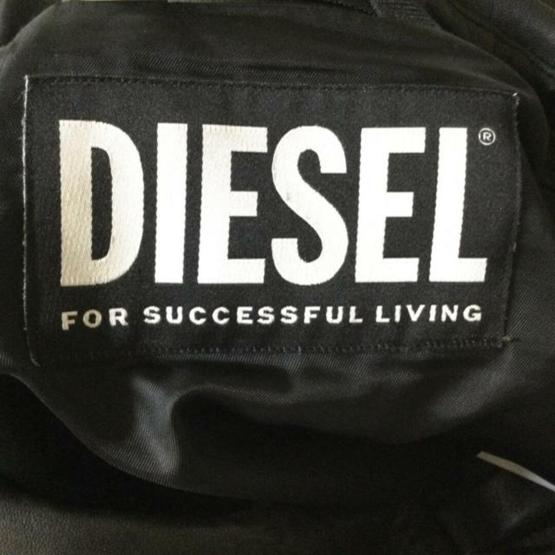 DIESEL(ディーゼル)のDIESEL(ディーゼル) ジャケット サイズL メンズ - 黒 ライダース/ダブル/春/秋 レザー メンズのジャケット/アウター(その他)の商品写真