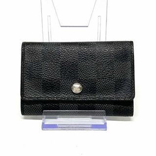 ルイヴィトン(LOUIS VUITTON)のLOUIS VUITTON(ルイヴィトン) キーケース ダミエグラフィット ミュルティクレ6 N62662 イニシャル刻印 ダミエ・グラフィット キャンバス(キーケース)