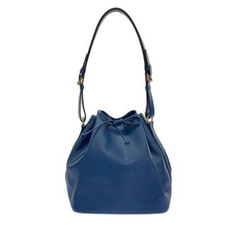 ルイヴィトン(LOUIS VUITTON)のLOUIS VUITTON(ルイヴィトン) ショルダーバッグ エピ美品  プチ・ノエ M44105 トレドブルー レザー（LVロゴの刻印入り）(ショルダーバッグ)