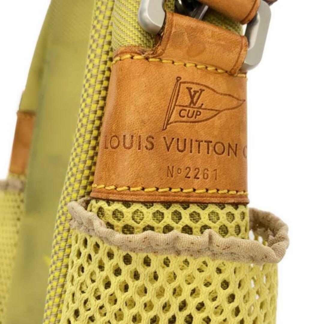 LOUIS VUITTON(ルイヴィトン)のLOUIS VUITTON(ルイヴィトン) ショルダーバッグ ルイヴィトンカップ ウェザリー M80636 イエロー ダミエ・ジェアン キャンバス（登山用ロープの素材と同じ特殊繊維）	 レディースのバッグ(ショルダーバッグ)の商品写真
