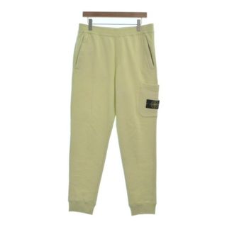 ストーンアイランド(STONE ISLAND)のSTONE ISLAND ストーンアイランド スウェットパンツ L 黄緑 【古着】【中古】(その他)